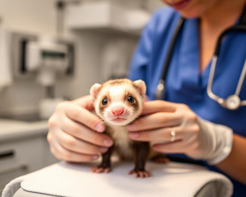 Microchip per il furetto