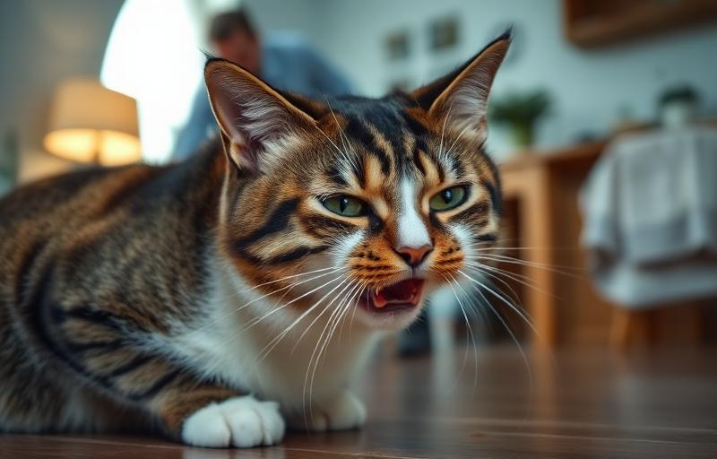 Il gatto vomita: quando preoccuparsi